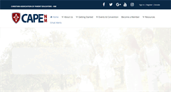 Desktop Screenshot of cape-nm.org